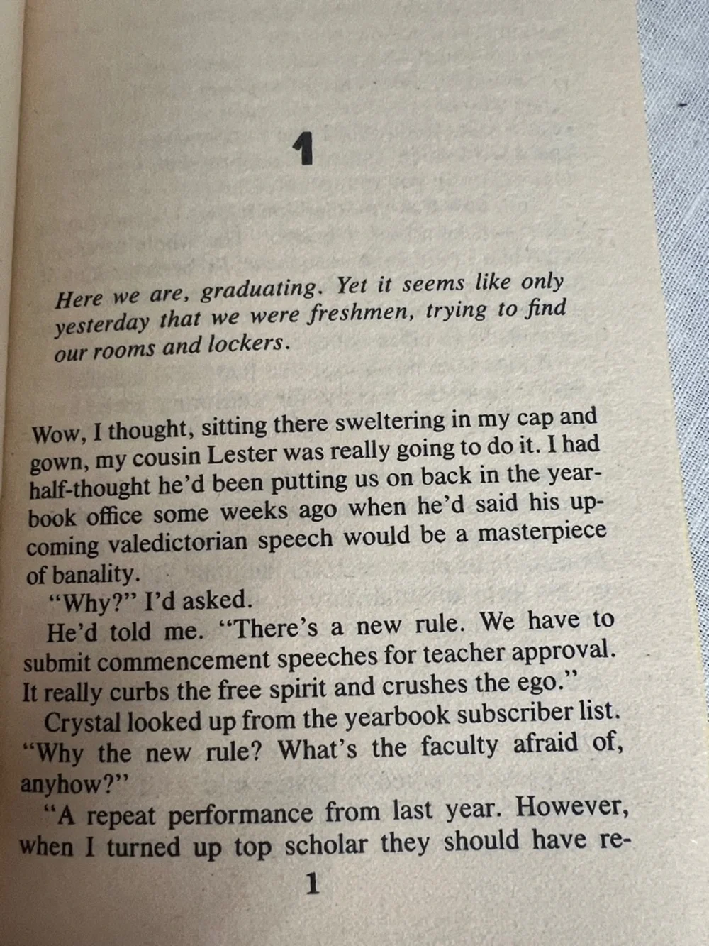 N/A paperback novel